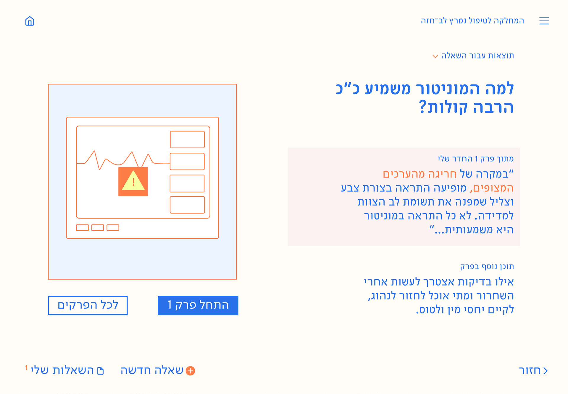 Heart's Guide interface cover image