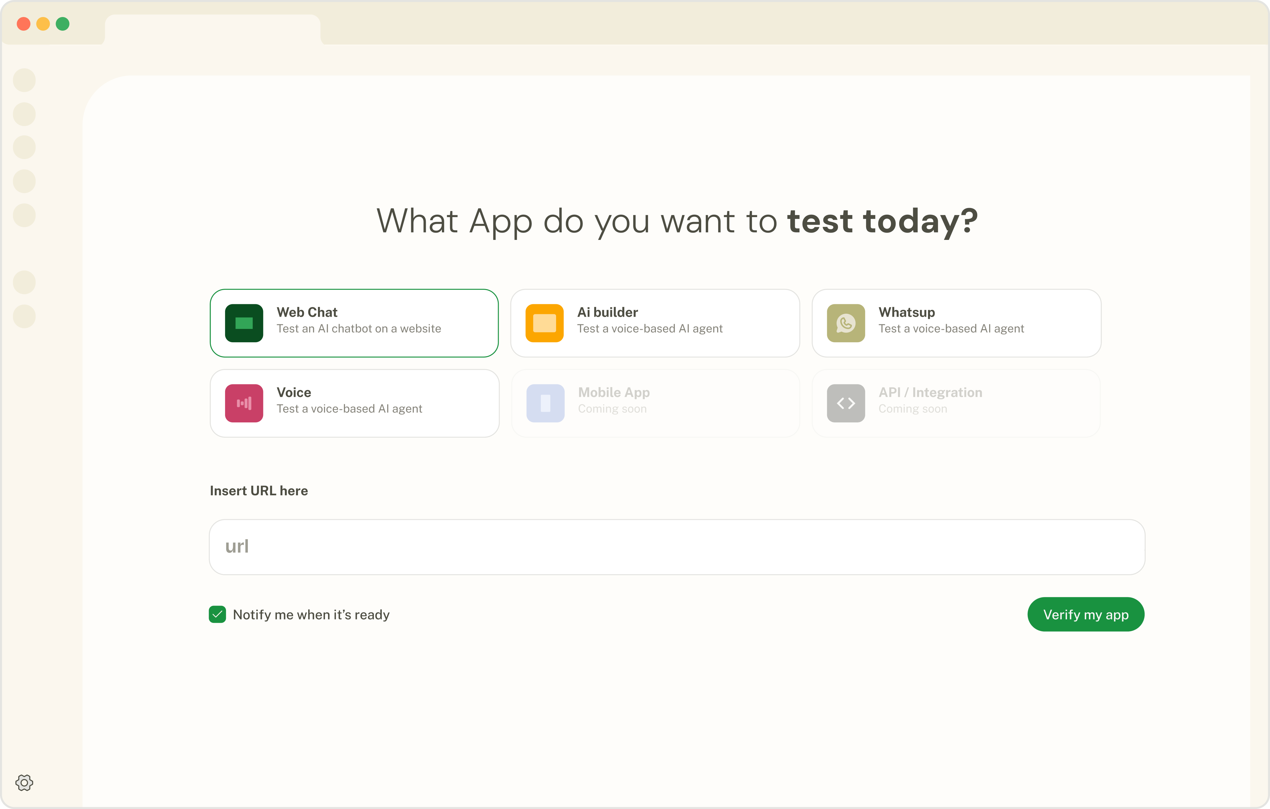 Simulate's Analysis view — an overall quality gauge, eval scores per business flow, and what to fix first